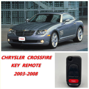 chrysler crossfire 3 button flip key (special order only please contact us)