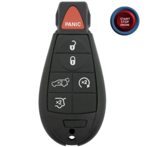 eep grand cherokee 6 button smart key iyz c01c 68051666ai 433 mhz aftermarket