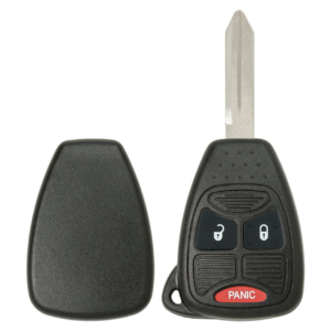 3 button remote head key shell for chrysler jeep dodge oht692427aa small buttons aftermarket