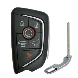 chevrolet corvette 6 button smart key ygog20tb1 13538851 433 mhz aftermarket