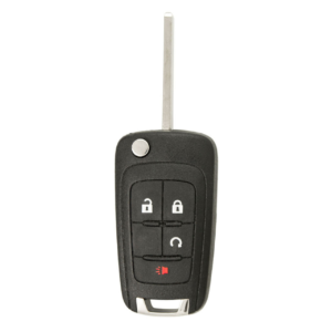 gmc 4 button non peps remote flip key oht01060512, 20873622, 315 mhz aftermarket
