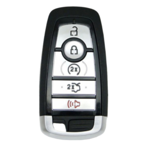 ford mustang 5 button smart key with motion sensing m3n a3c054339, 164 r8324, 164 r8325, 902 mhz aftermarket