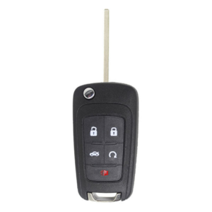 5 button replacement remote flip key for gm oht01060512 aftermarket