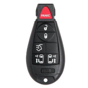 chrysler dodge vans 6 button remote key replacement iyz c01c 56046705 ag with durashell technology aftermarket