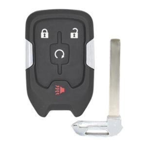 chevrolet, gmc 4 button smart key hyq1es 13533423, 13547798, 433 mhz aftermarket