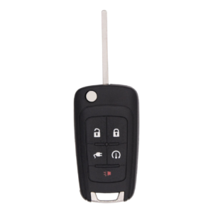 chevrolet 5 button proximity flip key peps oht05918179 22755321 315 mhz, aftermarket