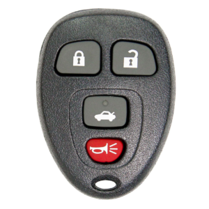 buick cadillac chevrolet 4 button remote ouc60221 ouc60270 10337866 104487 aftermarket