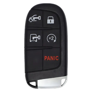 ram promaster 5 button smart key m3n 40821302, 7ff25lxhab, 434 mhz aftermarket