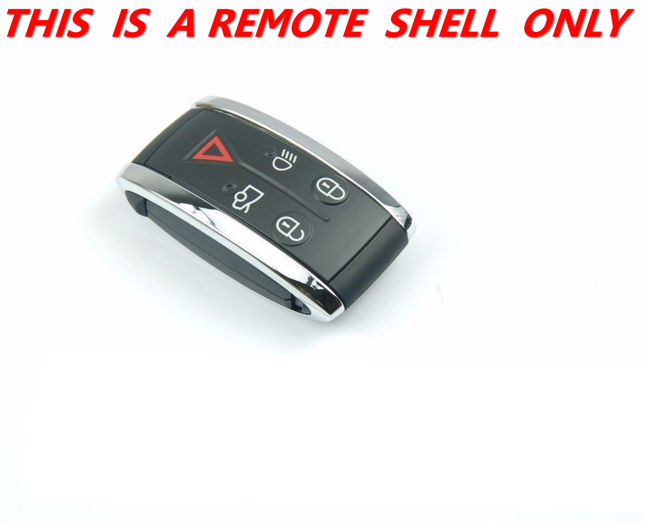 jaguar 5 button smart key shell only