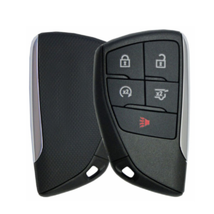 chevrolet 5 button smart key yg0g21tb2, 13541559, 433 mhz aftermarket