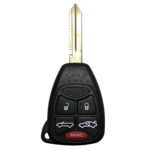 chrysler 5 button remote head key oht 692427aa 05175815aa, 68025034aa, 68092982aa, 68092992aa, 68092992ab, 68291090aa refurbished recase