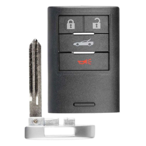 chevrolet corvette 4 button driver 1 & 2 smart key m3n5wy7777a, 25926479, 315 mhz aftermarket