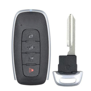 nissan 4 button proximity smart key kr5txpz1, 285e3 5mr3b, 433 mhz aftermarket