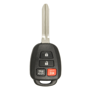 toyota 4 button h chip remote head key gq4 52t, 89070 0r100, 315 mhz aftermarket