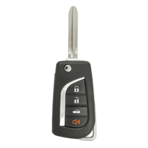 4 button remote flip key for toyota hyq12bby / 89070 06231 / 4d67 chip, tls kh4 035 afb zzzz 001 aftermarket
