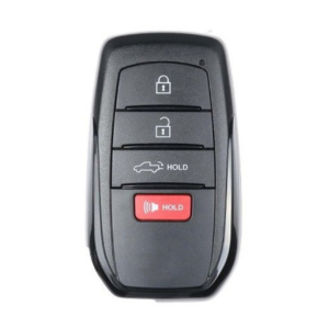 toyota 4 button smart key, hyq14fbx, 8990h 0c012, 315 mhz aftermarket