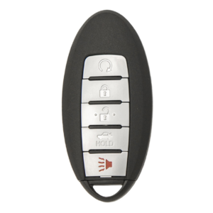 nissan 5 button proximity smart key kr5s180144014, 285e3 9hp5b, 433 mhz aftermarket
