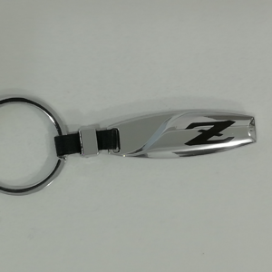 datsun silver metal aftermarket keychain