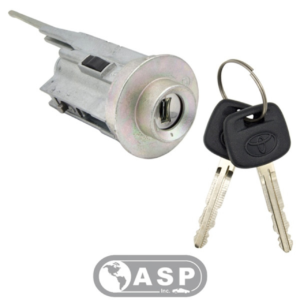 toyota coded ignition lock cylinder & keys non chip