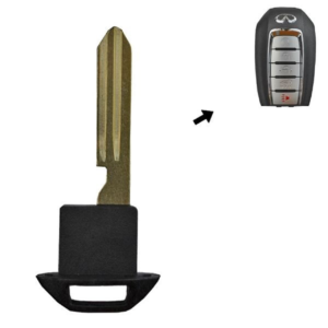 infiniti emergency insert key blade h0564 9nr0a, da34 new oem
