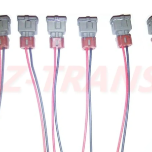 nissan 300zx early style fuel injector connector set for: 90 94 tt, 90 92 n/a & 93 convertible