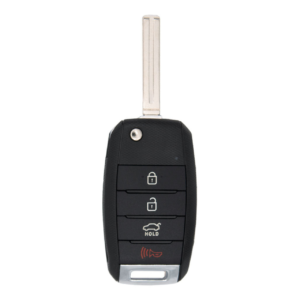 kia 4 button remote flip key tq8 rke 3f05, 95430 1w023, 315 mhz aftermarket