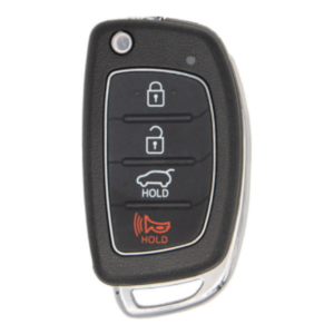 hyundai 4 button remote flip key tq8 rke 3f04, 95430 4z100, 315 mhz aftermarket