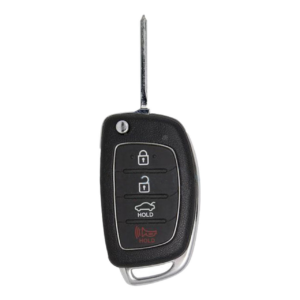 hyundai 4 button remote flip key tq8 rke 4f25 (lf 4bt), 95430 c1210, 433 mhz aftermarket