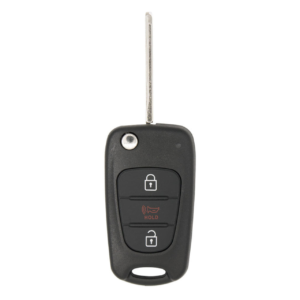 kia 3 button remote flip key nyoseksam11atx (am f/l), 95430 2k340, 315 mhz aftermarket