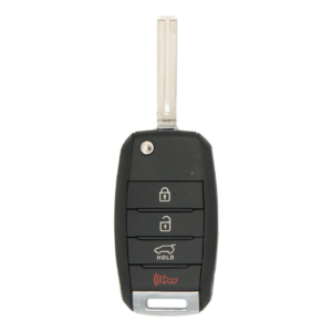 kia 4 button 46 chip remote flip key tq8 rke 3f05 (xma f/l), 95430 1u500, 315 mhz aftermarket