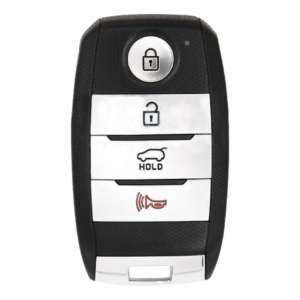 kia 4 button smart key tq8 fob 4f08, 95440 d9000, 433 mhz aftermarket