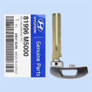 hyundai emergency insert key blade 81996 m5000, lxp90 new, oem