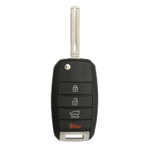 kia 4 button remote flip key nyodd4tx1306 tfl, 95430 2t560, 315 mhz aftermarket