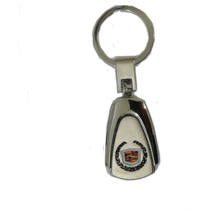 cadillac logo keychain