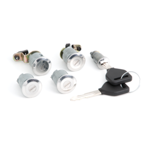 international ignition, 2 door & 2 baggage door lock set (aftermarket)