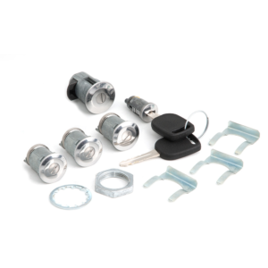 peterbilt ignition, 3 door & 1 baggage door lock set (aftermarket)