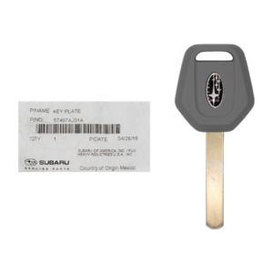 subaru sr12 pt transponder key 57497 aj01a, 4d 60 new, oem