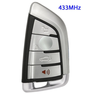 bmw 4 button smart key in new style ygohuf5662 433 mhz aftermarket