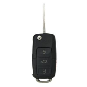 4 button volkswagen remote flip key nbg8137t, 1j0959753t, 315 mhz aftermarket
