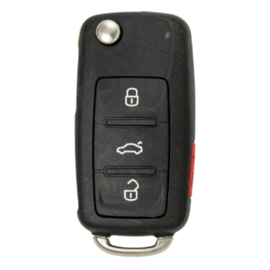 volkswagen 4 button proximity flip key nbg010206t, 5k0837202ak, 315 mhz aftermarket