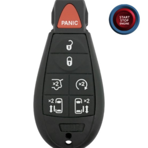 volkswagen 7 button smart key iyz c01c 05026590ai 433 mhz, refurbished recase