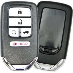 honda 5 button driver 2 smart key kr5v2x v44, 72147 tg7 a41, 433 mhz aftermarket