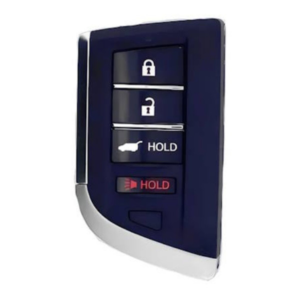 acura 4 button driver 2 smart key kr5tp 2, 72147 tjb a31, 433 mhz aftermarket