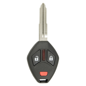 mitsubishi 3 button remote head key oucg8d 625m a, 6370a148, 315 mhz new, oem