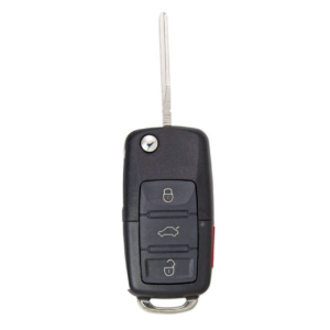 volkswagen 4 button remote flip key 1j0959753f aftermarket