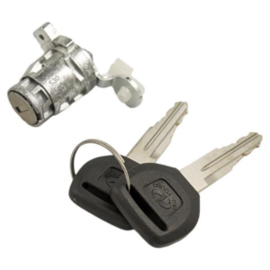 honda door lock lh & key non chip keys asp d 19 121 aftermarket