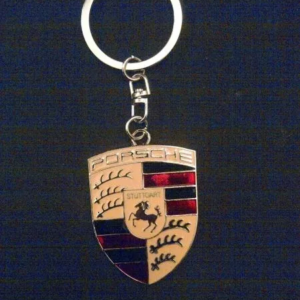 porsche metal keychain #1 aftermarket