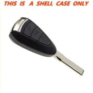 porsche 3 button key remote shell aftermarket