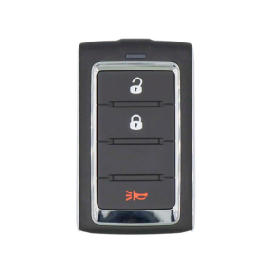 jeep 3 button smart key m3nwxfob1, 68377529ab, 433 mhz aftermarket