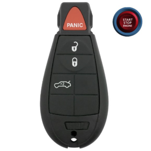 push button start dodge 4 button smart key iyz c01c 68058346af 433 mhz aftermarket